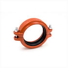 DN25 Grooved Rigid Coupling , grooved Rigid Coupling Joints End