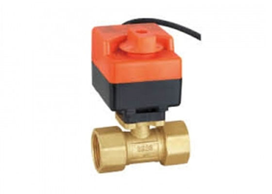 Threaded 2 Port Motorised Zone Valve  Brass DN15 hot water flow control