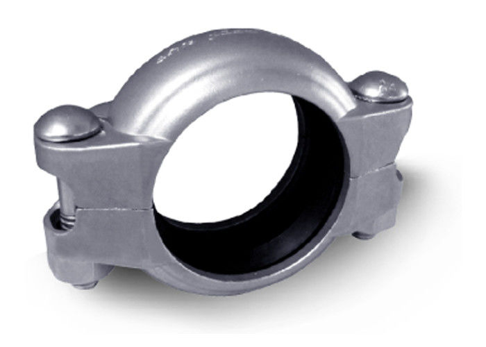1200 PSI EPDM Grooved End Coupling , DN200 Grooved Pipe Connection