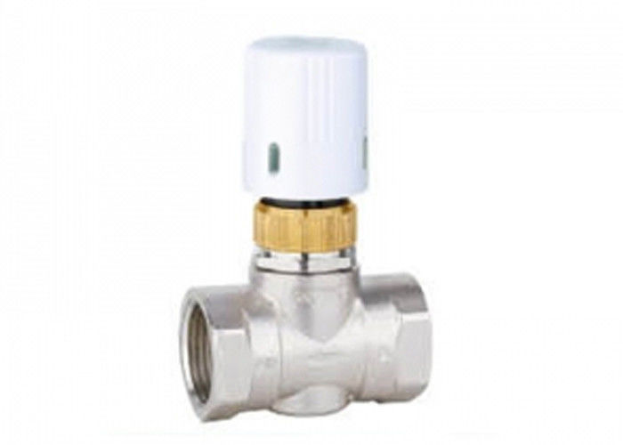 DN15 Electric Straight Zone Valve , IP65 Hydronic Flow Control Valve