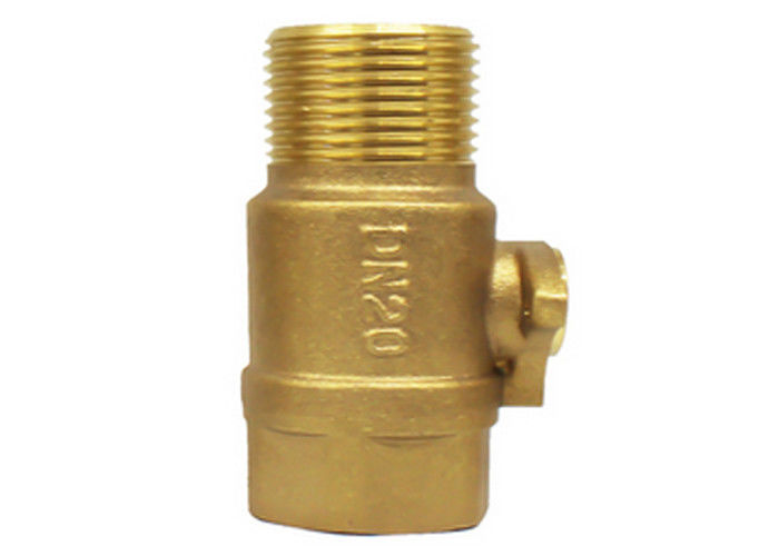 Brass Underfloor Three Way Motorised Valve IP65 Protection DC12V