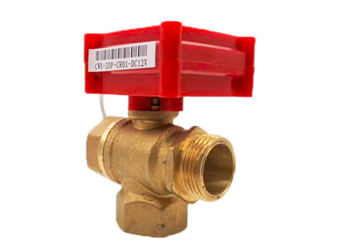 1.0 Mpa Zone Heating Valves 3 Wires 2 Points DN40 Water Flow Control