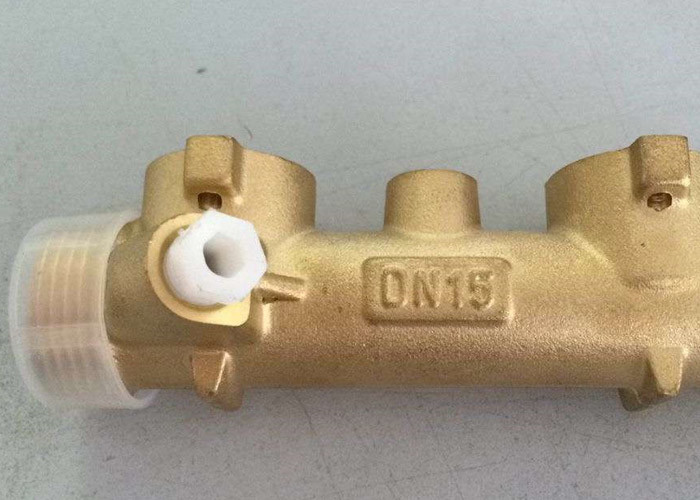 1 Micron Brass Pipe Ultrasonic Flow Meter Housing PN16